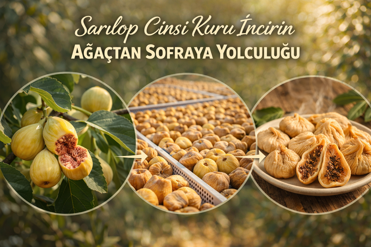 Sarılop Kuru İncir Nasıl Oluşur?